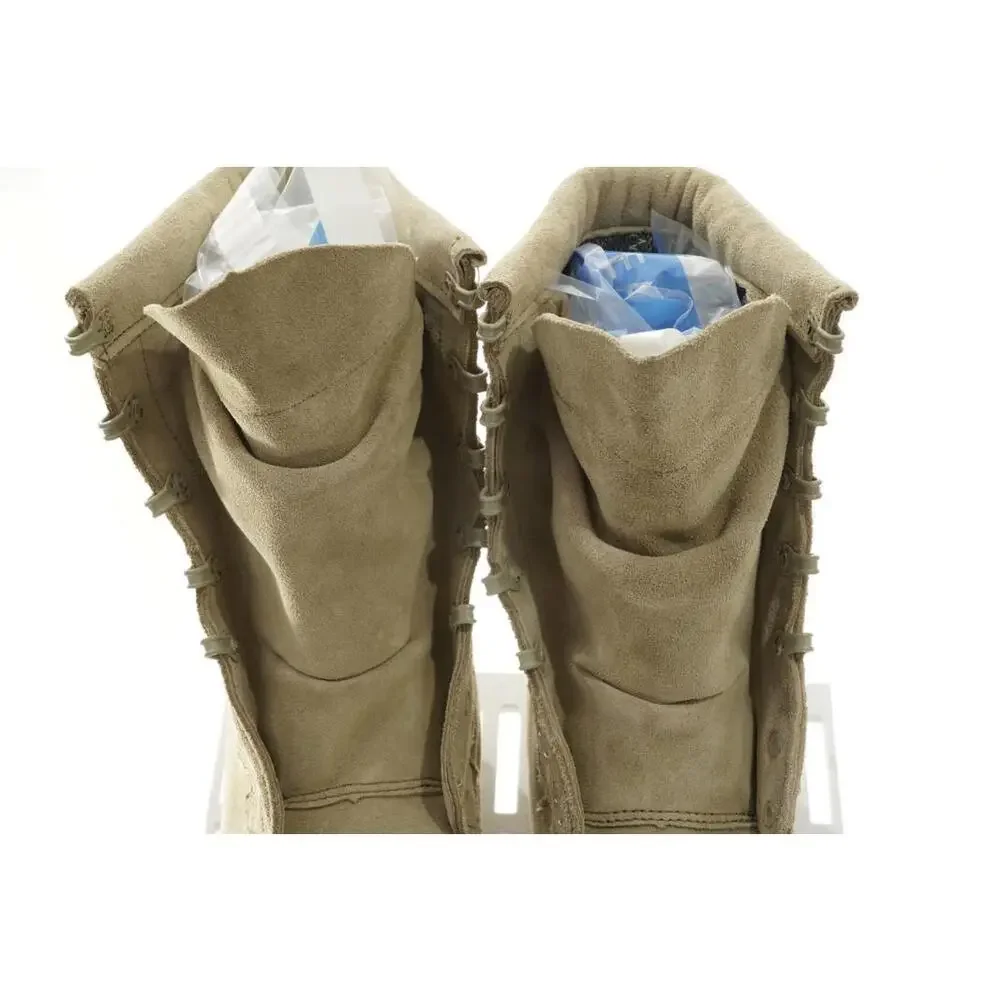 Military Desert Tan Suede Boots With Vibram Soles Men's Sz 6.5R Shoes